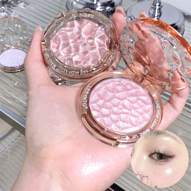 High-Gloss Pearl Highlighter Powder - 6