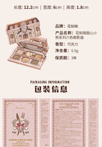 6-Color Shimmer and Matte Eyeshadow Palette