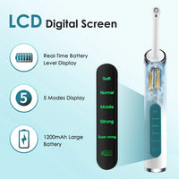 Rechargeable Electric Teeth Polisher and Whitening Kit