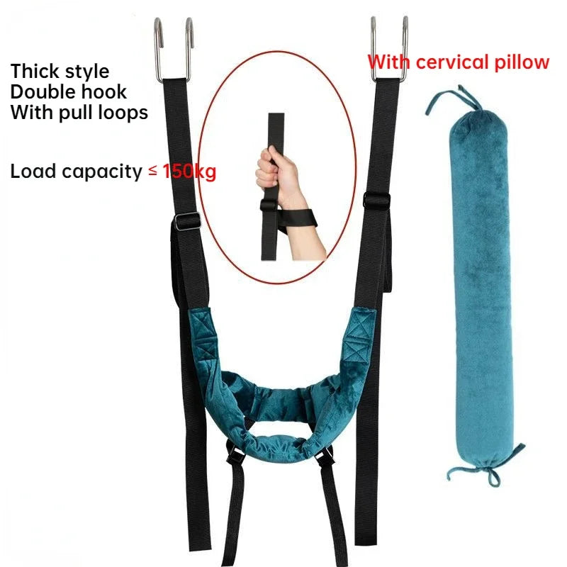Adjustable Cervical Neck Traction Stretcher Belt - 20