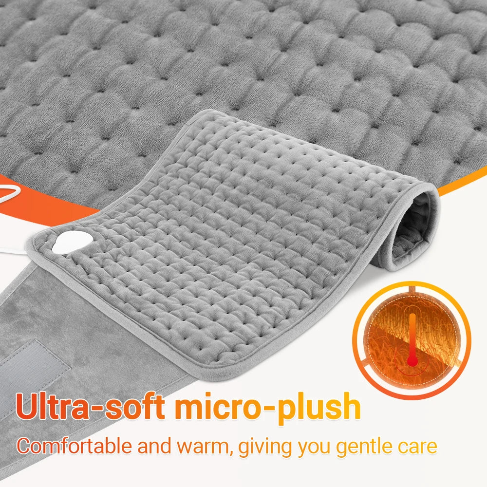 Electric Heated Lumbar and Abdomen Relief Belt - 14