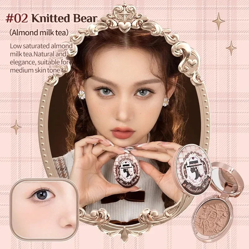 Long-Lasting Embossed Matte Powder Blush - 29