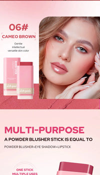 Multi-Purpose Cream Blush Stick for Radiant Cheeks