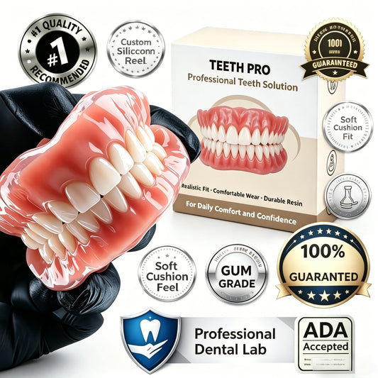 Instant Snap-On Smile Veneers for Natural Looking Teeth