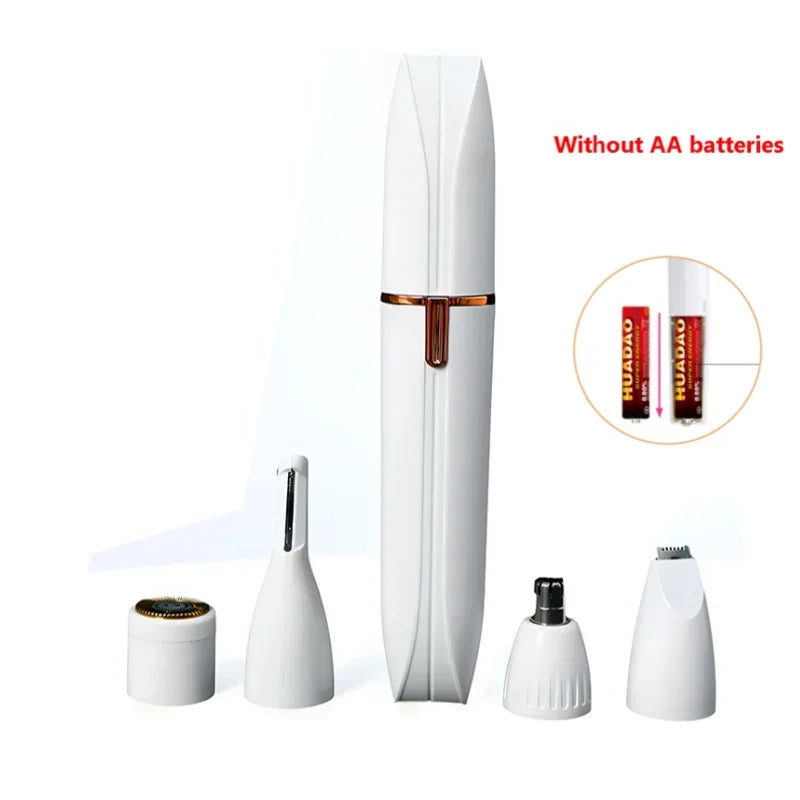 4-in-1 Rechargeable Electric Shaver for Women - 16