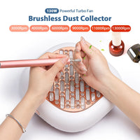 130W High-Power Brushless Nail Dust Collector
