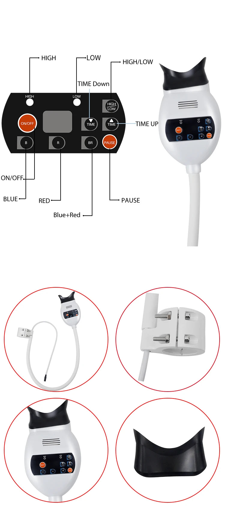 Professional LED Teeth Whitening Accelerator Lamp - 14