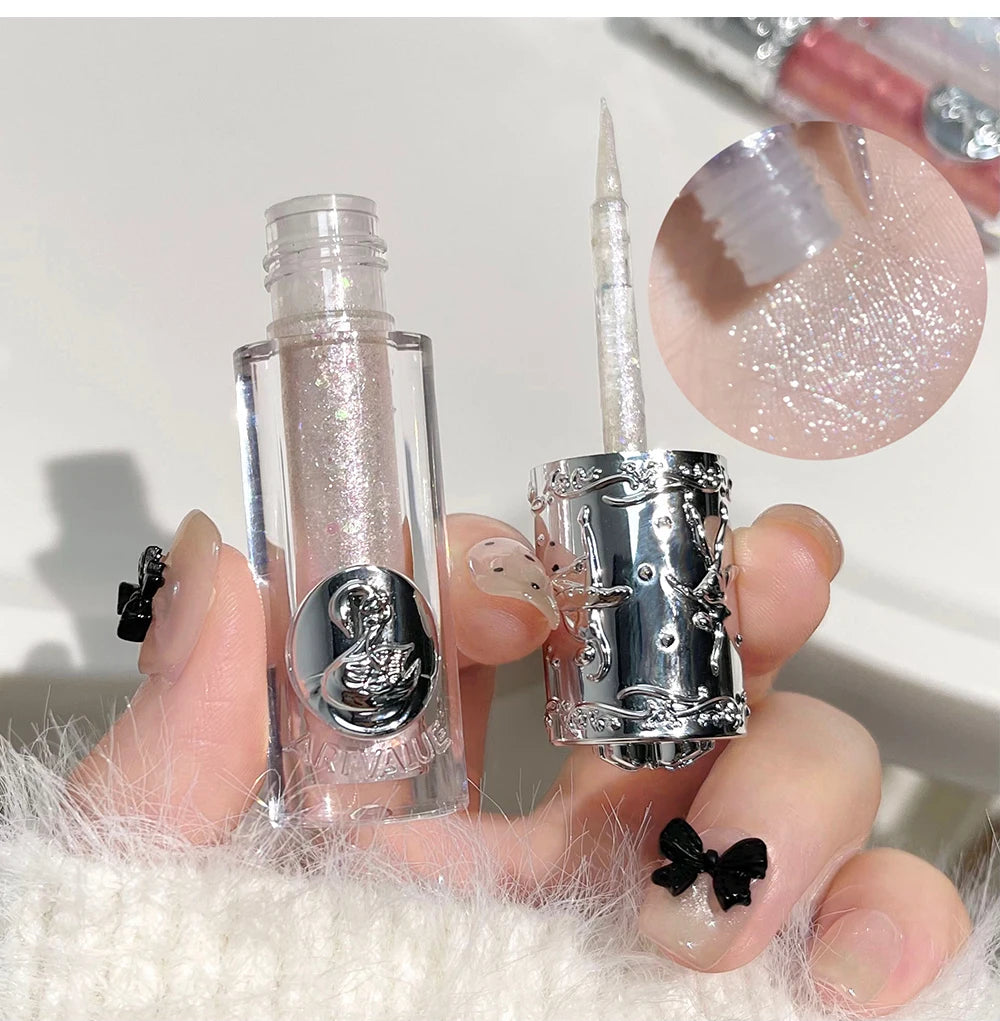 Sparkling Liquid Glitter Eyeshadow for Radiant Eye Makeup - 6
