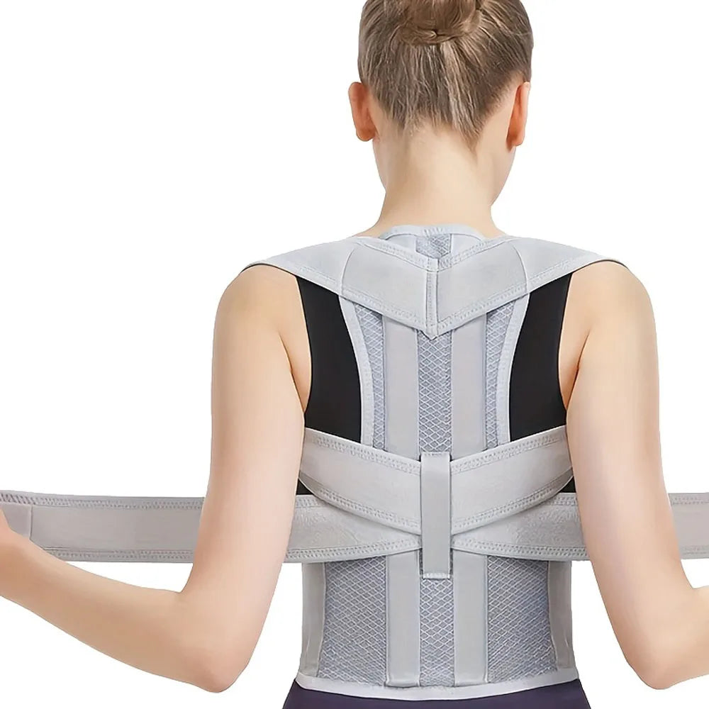 Adjustable Posture Corrector Back Support Brace - 3