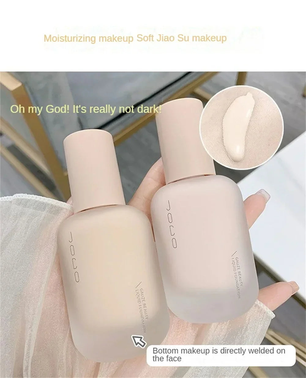 Matte Liquid Foundation for Flawless Long-Lasting Coverage - 8