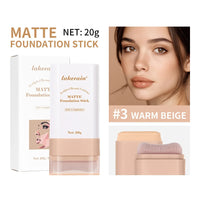 Matte Foundation Stick with Built-in Blending Brush