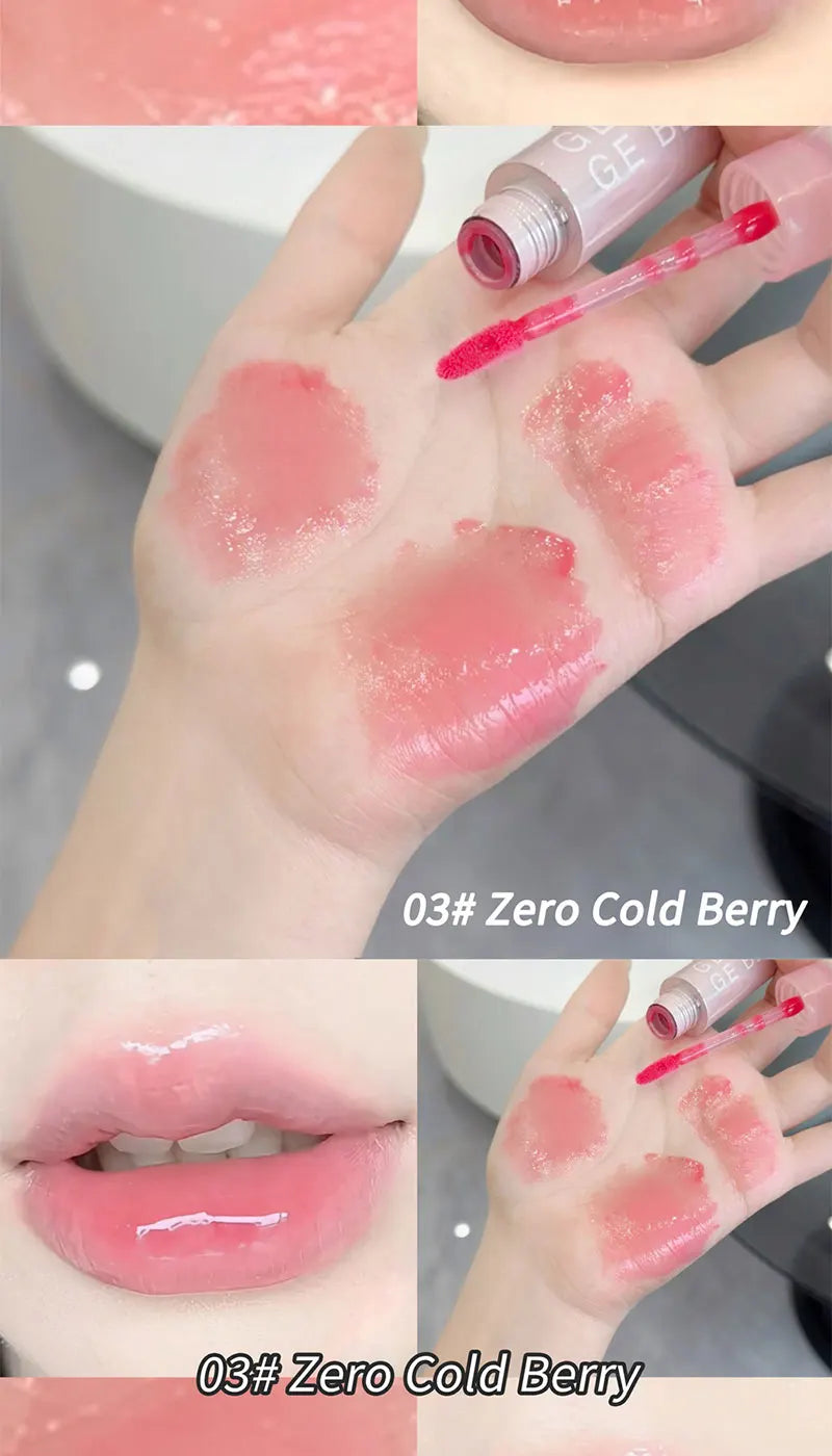 Hydrating Water Gel Lip Gloss for Crystal Clear Shine - 12