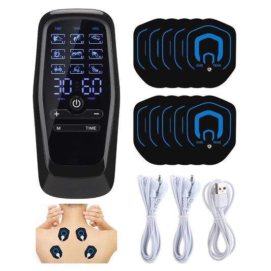 Portable Electric Muscle Relief TENS & EMS Massager