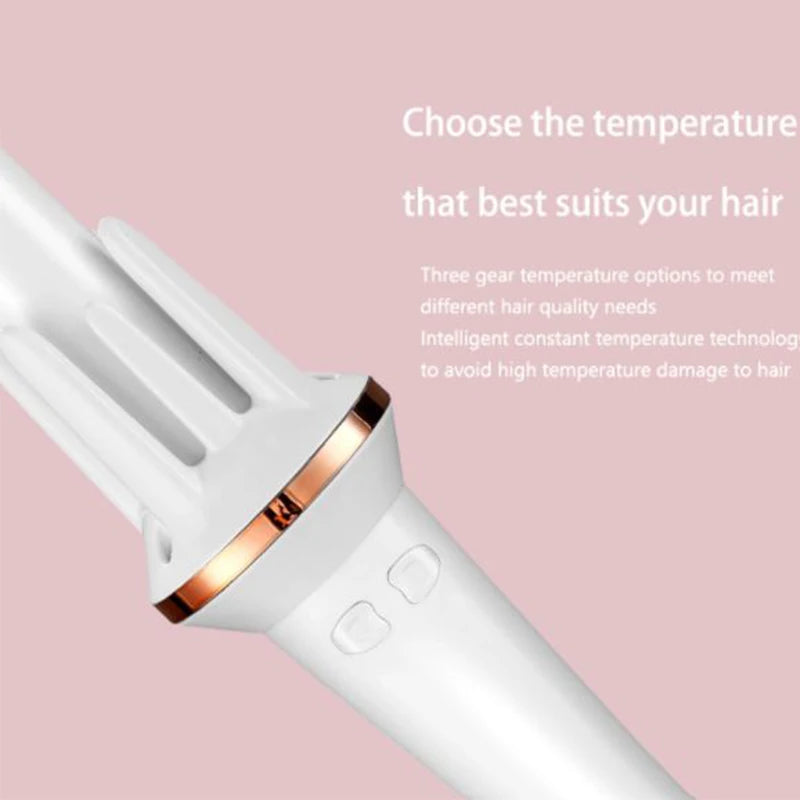 Automatic Rotating Ceramic Hair Curling Iron - 5