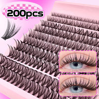 DIY Cluster Lash Extension Kit for Natural Daily Volume