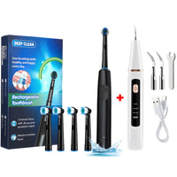 Professional Ultrasonic Dental Scaler and Electric Toothbrush Set