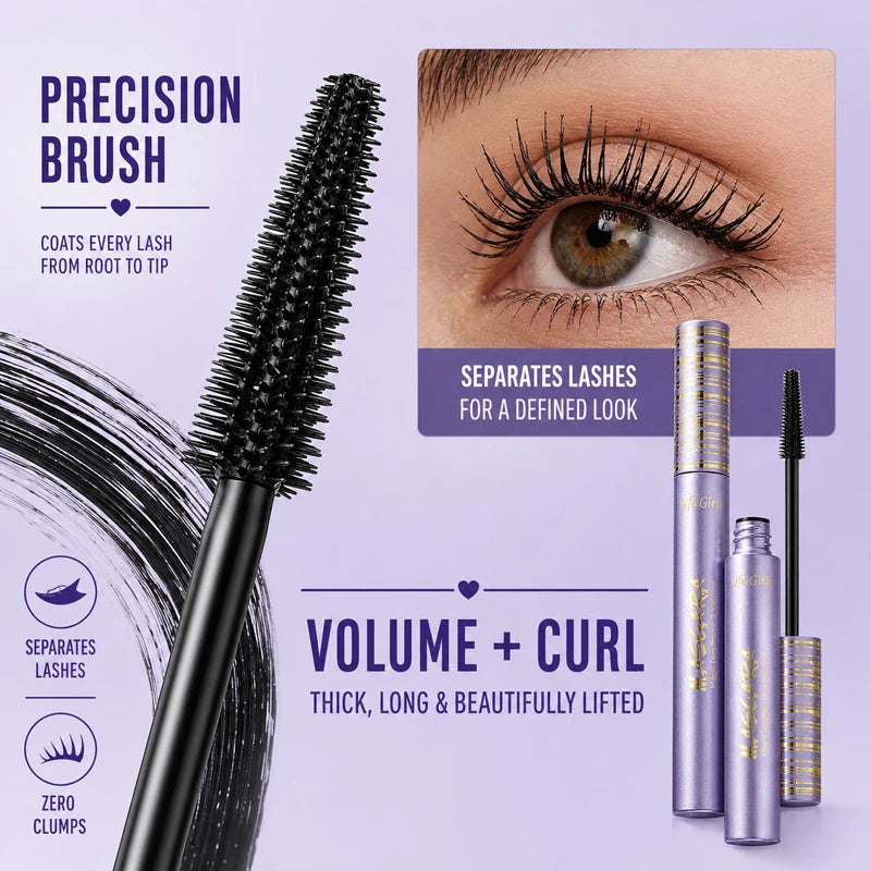 Waterproof Volumizing and Lengthening Mascara - 6