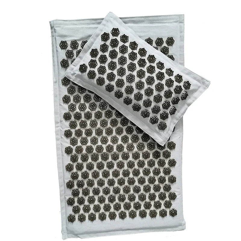 Acupressure Massage Mat and Pillow Set for Muscle Relief - 36