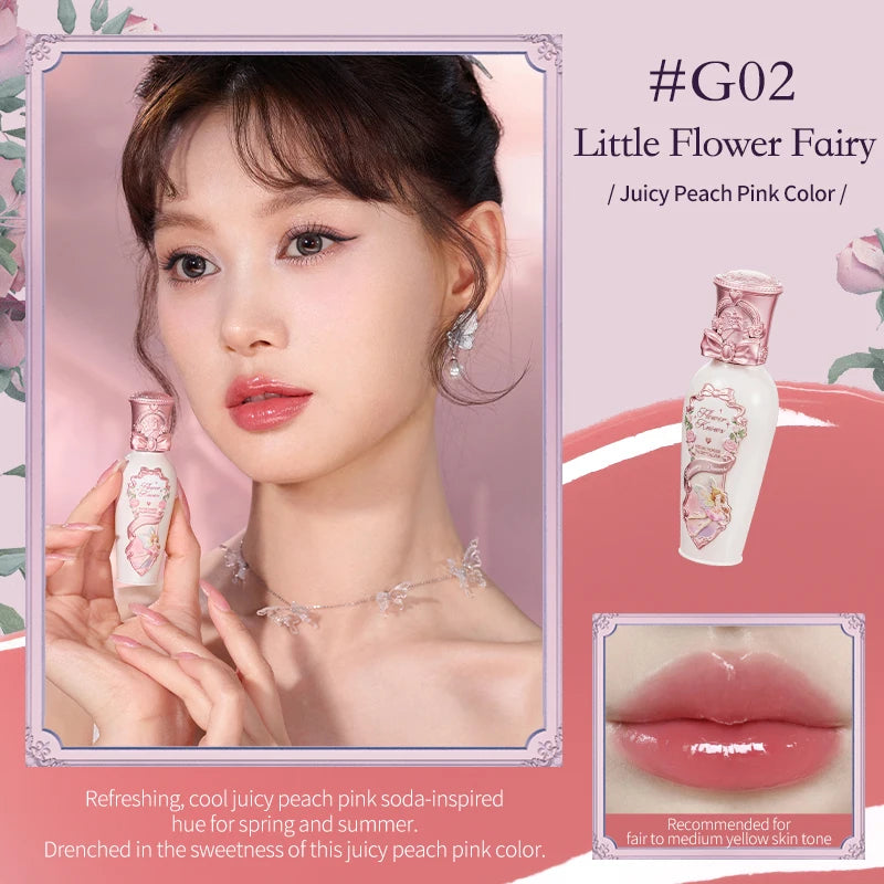 Hydrating Moisturizing Lip Gloss for Shiny Glassy Lips - 18