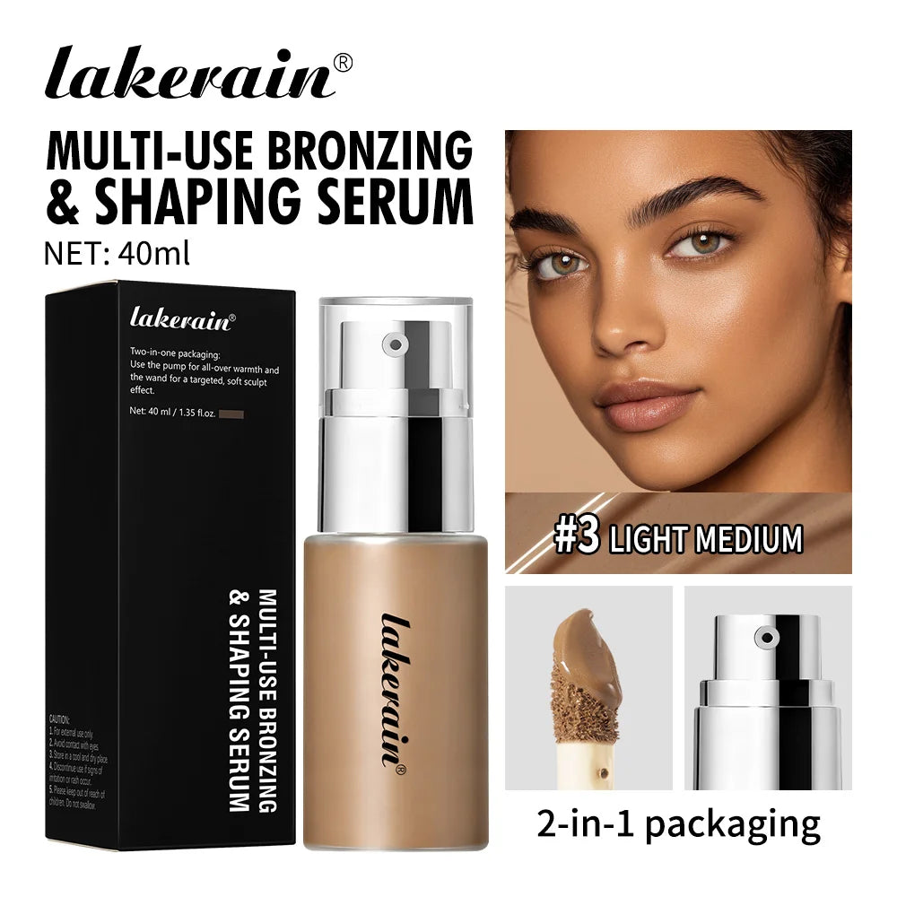 Multi-Use Bronzing and Shaping Serum for Radiant Skin - 21
