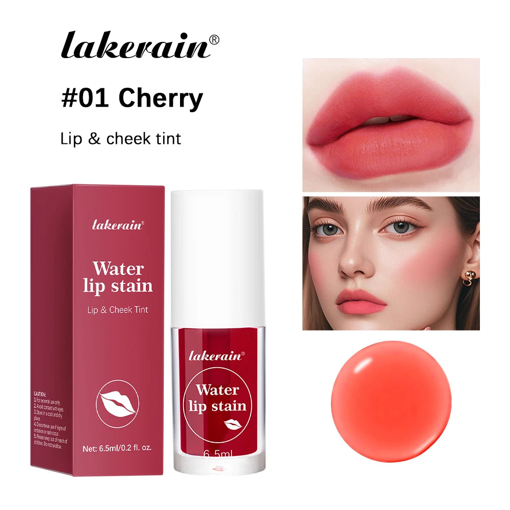 Waterproof Long-Lasting Fruit Lip Tint and Blush - 24