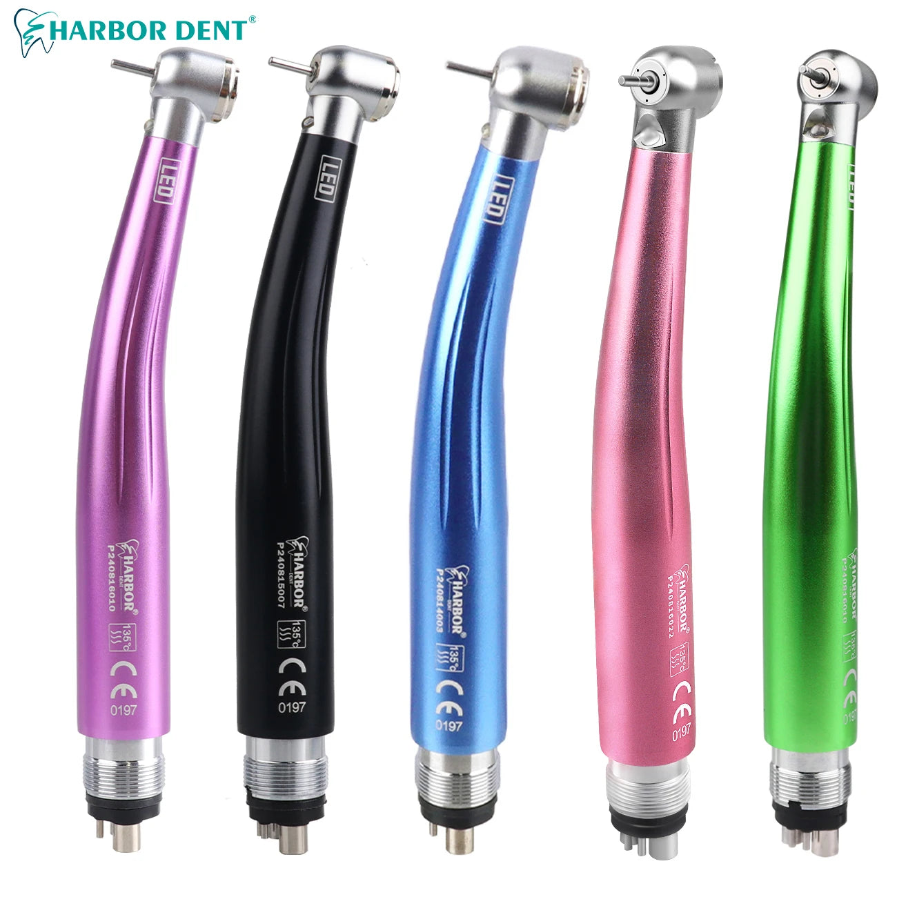 LED Dental High-Speed Handpiece with Triple Water Spray - 2