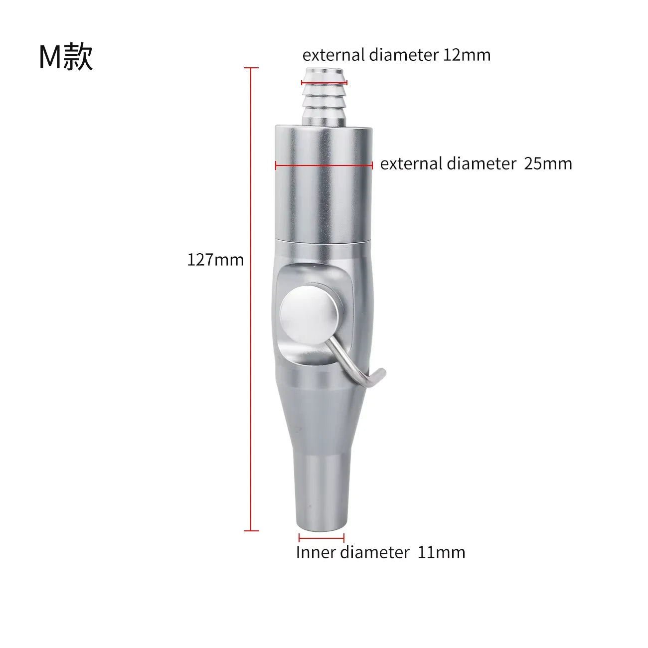 Dental Saliva Ejector Suction Handle Set - 19