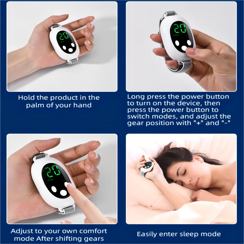 Microcurrent Handheld Sleep Aid Device for Insomnia & Stress Relief - 6