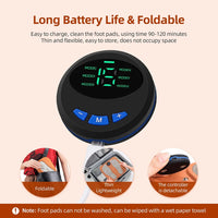 Electric EMS Foot Massage Pad for Circulation and Pain Relief