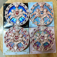 Embossed Shimmer Face Highlighter Palette