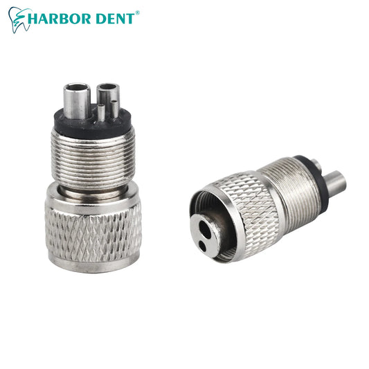 Dental Handpiece Tubing Adapter (2 to 4 or 4 to 2 Hole)