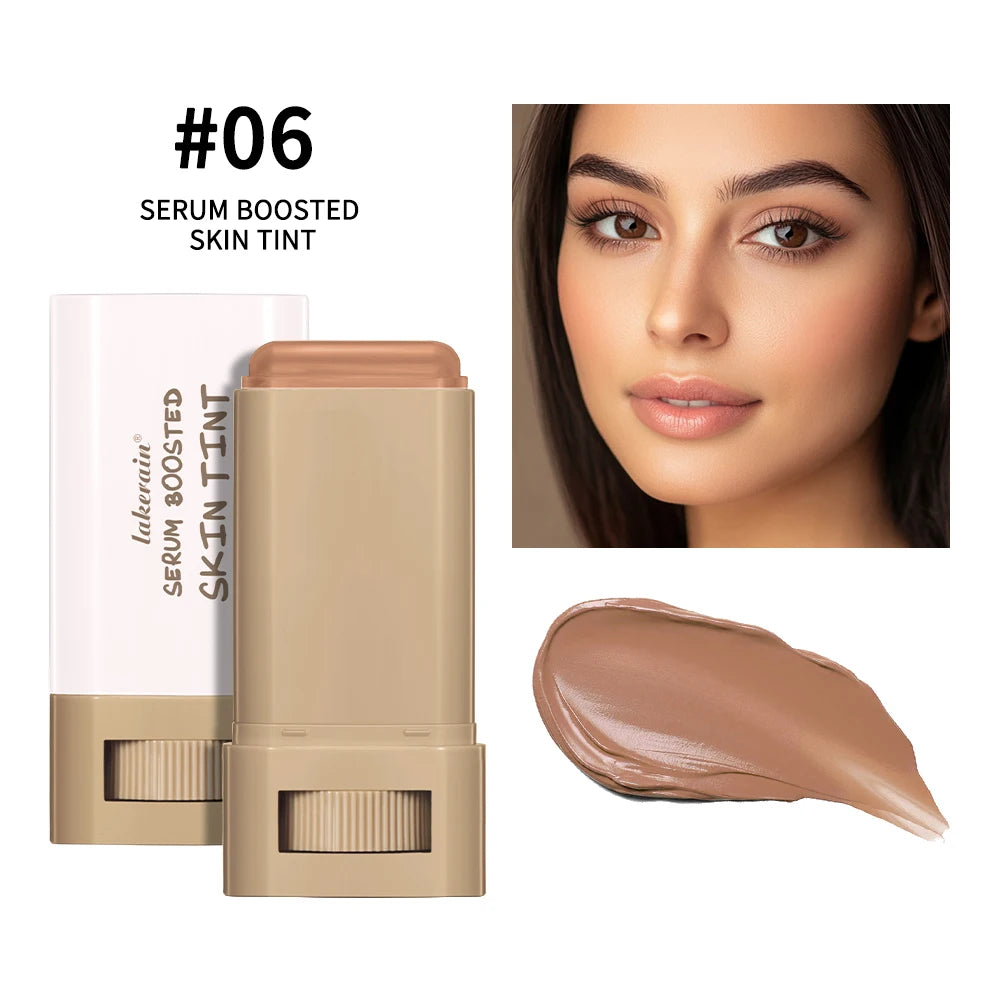Serum Boosted Skin Tint Foundation Stick for Radiant Coverage - 33