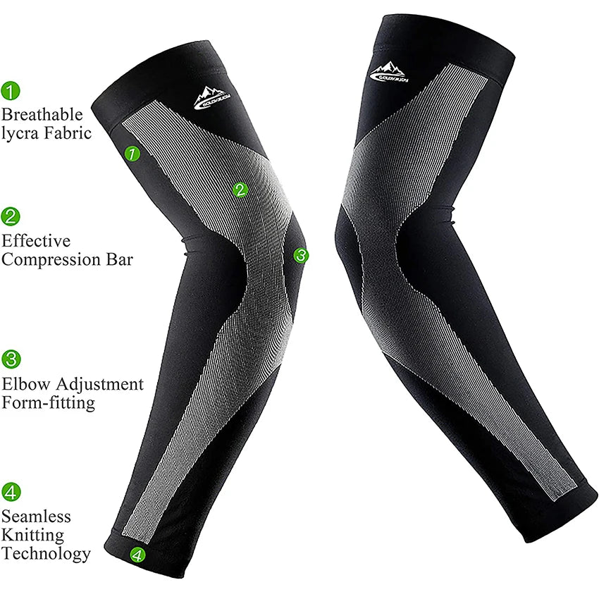 UV Protection Cooling Arm Compression Sleeves - 2