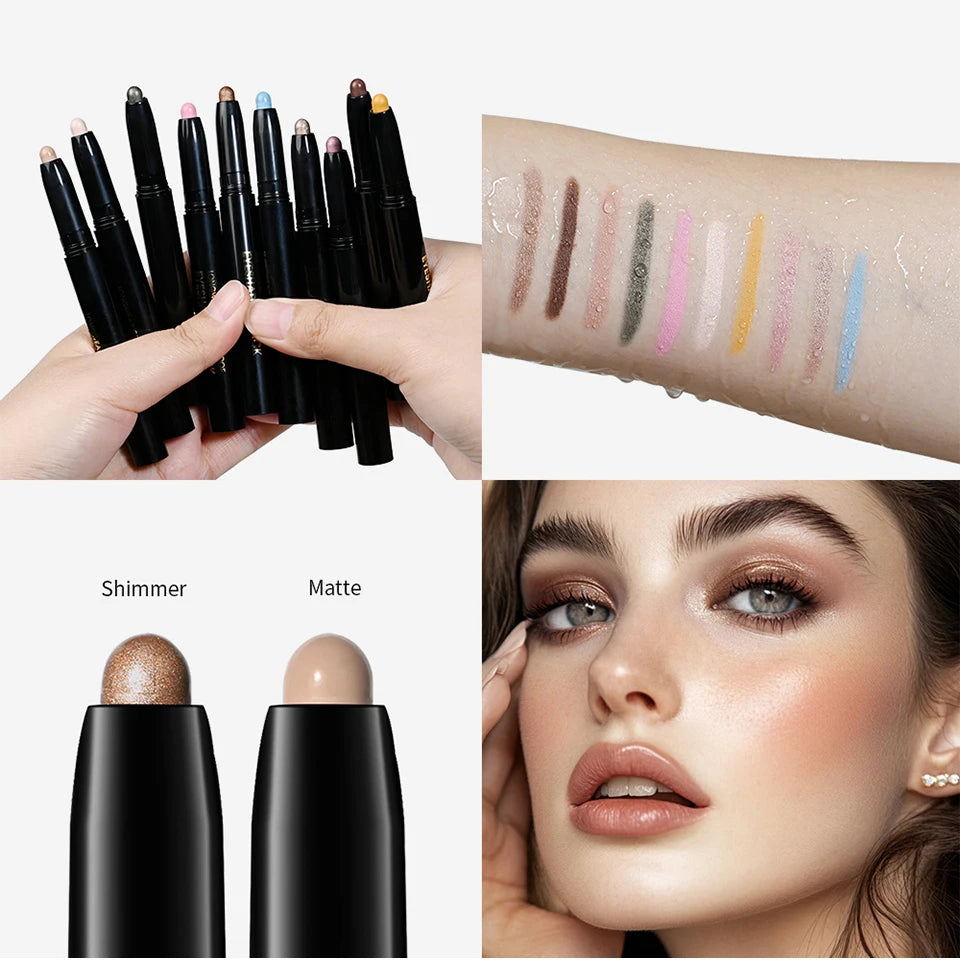 Waterproof Long-Lasting Cream Eyeshadow Stick - 17