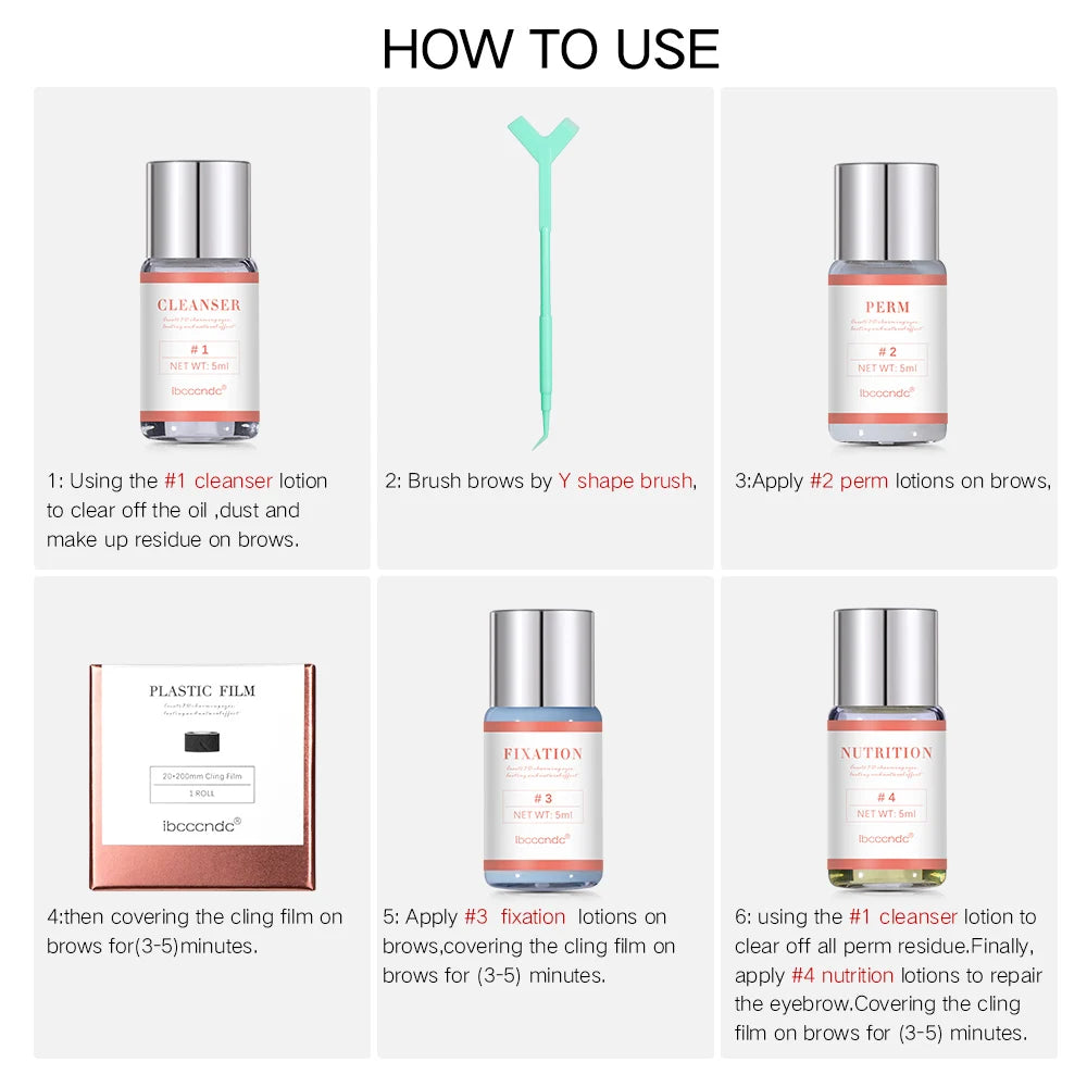 Professional DIY Eyebrow Lamination Kit - 4