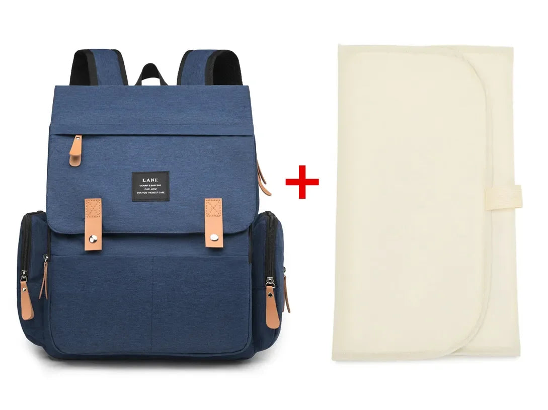 Waterproof Large Capacity Diaper Bag Backpack for Parents - 46