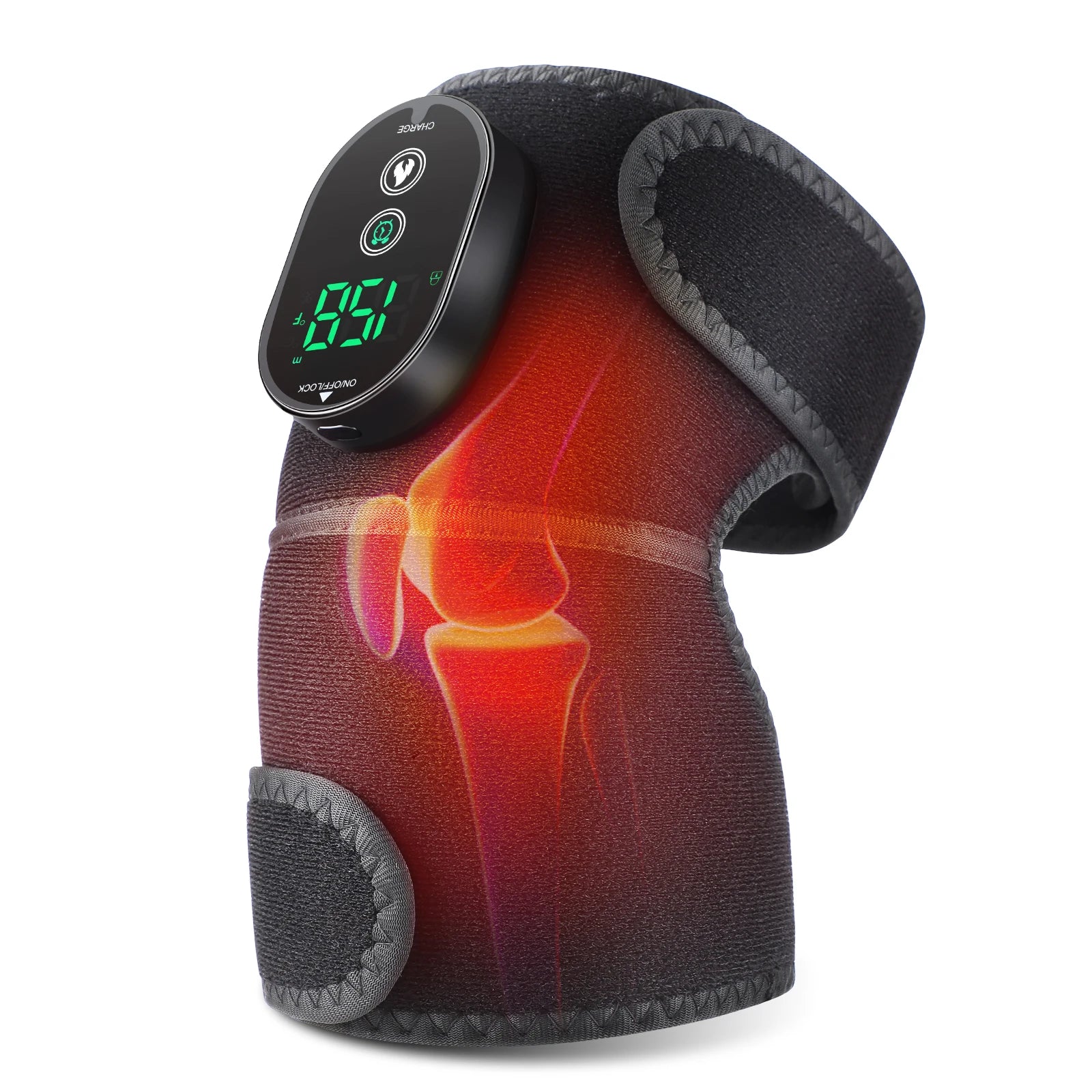 Heated Vibration Massage Brace for Shoulder and Joint Pain - 8