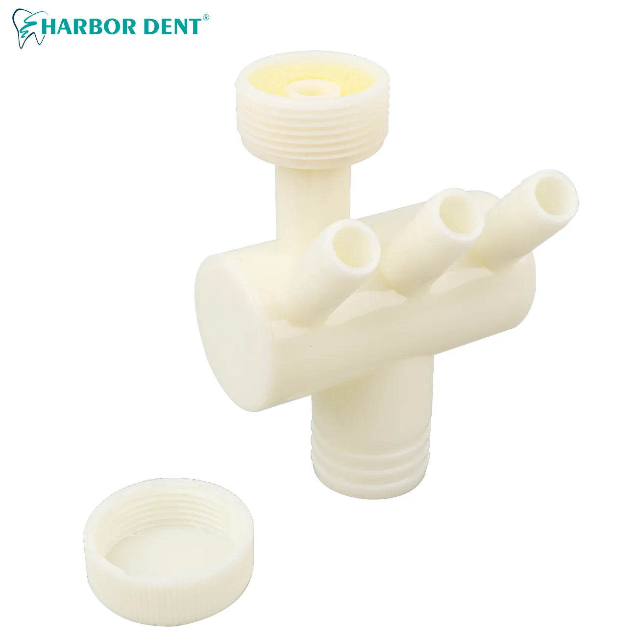 Dental Chair Three-Way Drain Pipe Adapter - 3