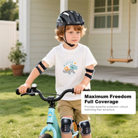 Kids Protective Gear Set with Helmet and Pads