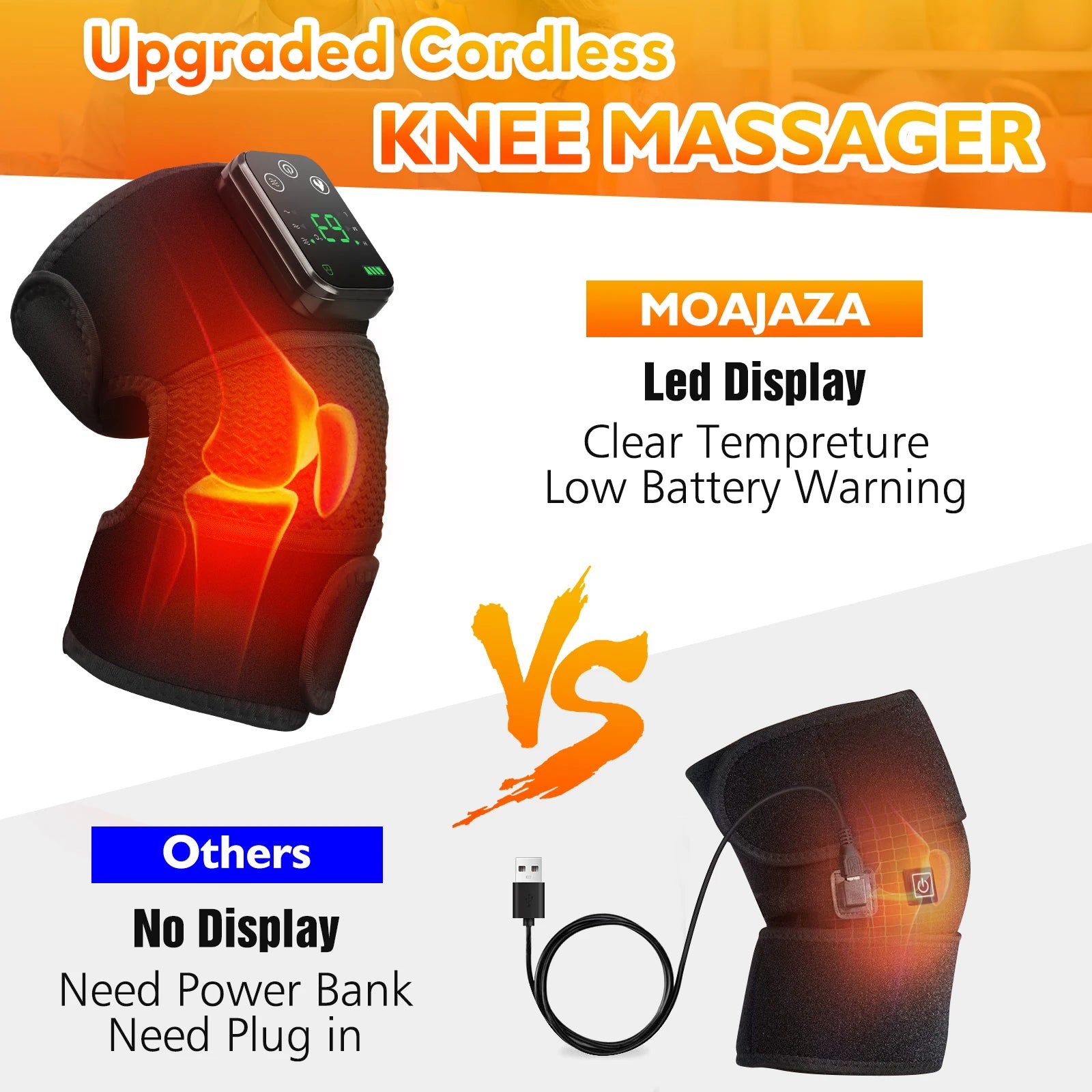Heated Vibration Massage Shoulder and Joint Wrap - 27