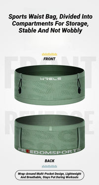 Elastic Running Waist Belt for Phones and Accessories
