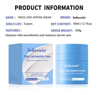 Triple Lipid Peptide Moisturizing Cream for Dry Sensitive Skin