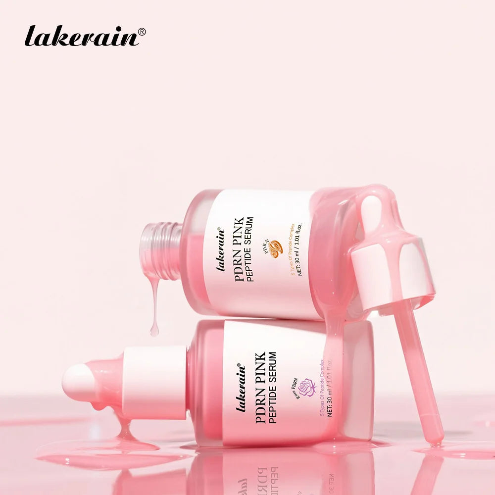 Salmon PDRN Pink Peptide Facial Serum for Glass Skin Glow