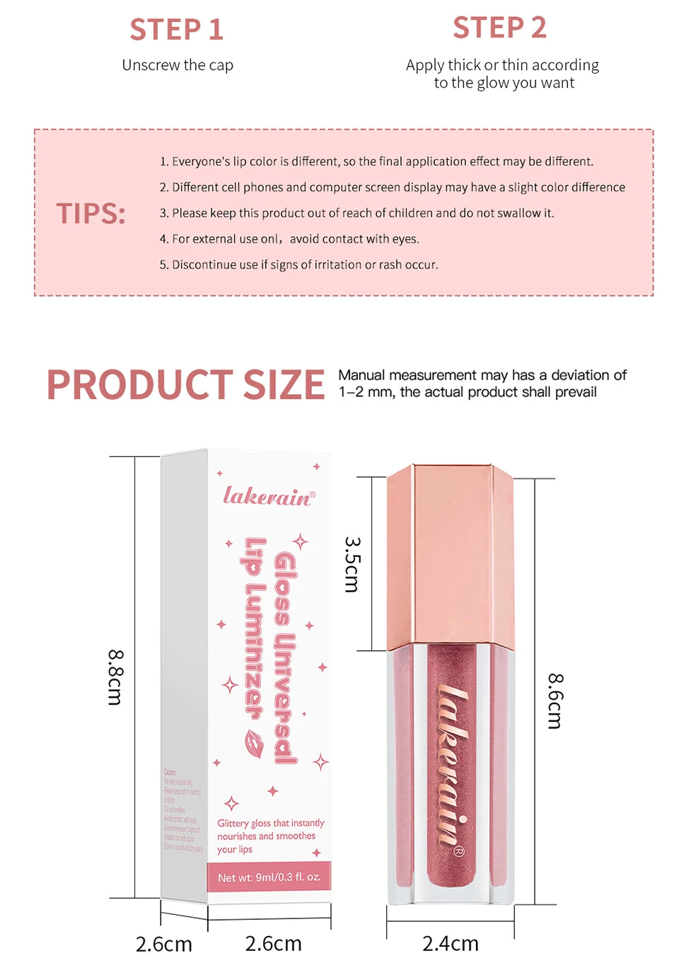 Hydrating Shimmer Lip Glaze for Plump and Radiant Lips - 15