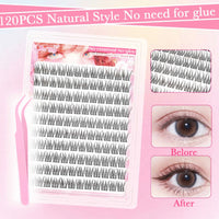 Glue-Free Manga Style DIY Eyelash Extension Kit