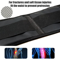 Self-Heating Magnetic Lumbar Support Belt for Back Pain Relief