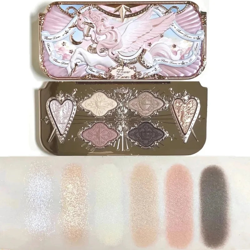 5-Color Shimmer and Matte Eyeshadow Palette - 34