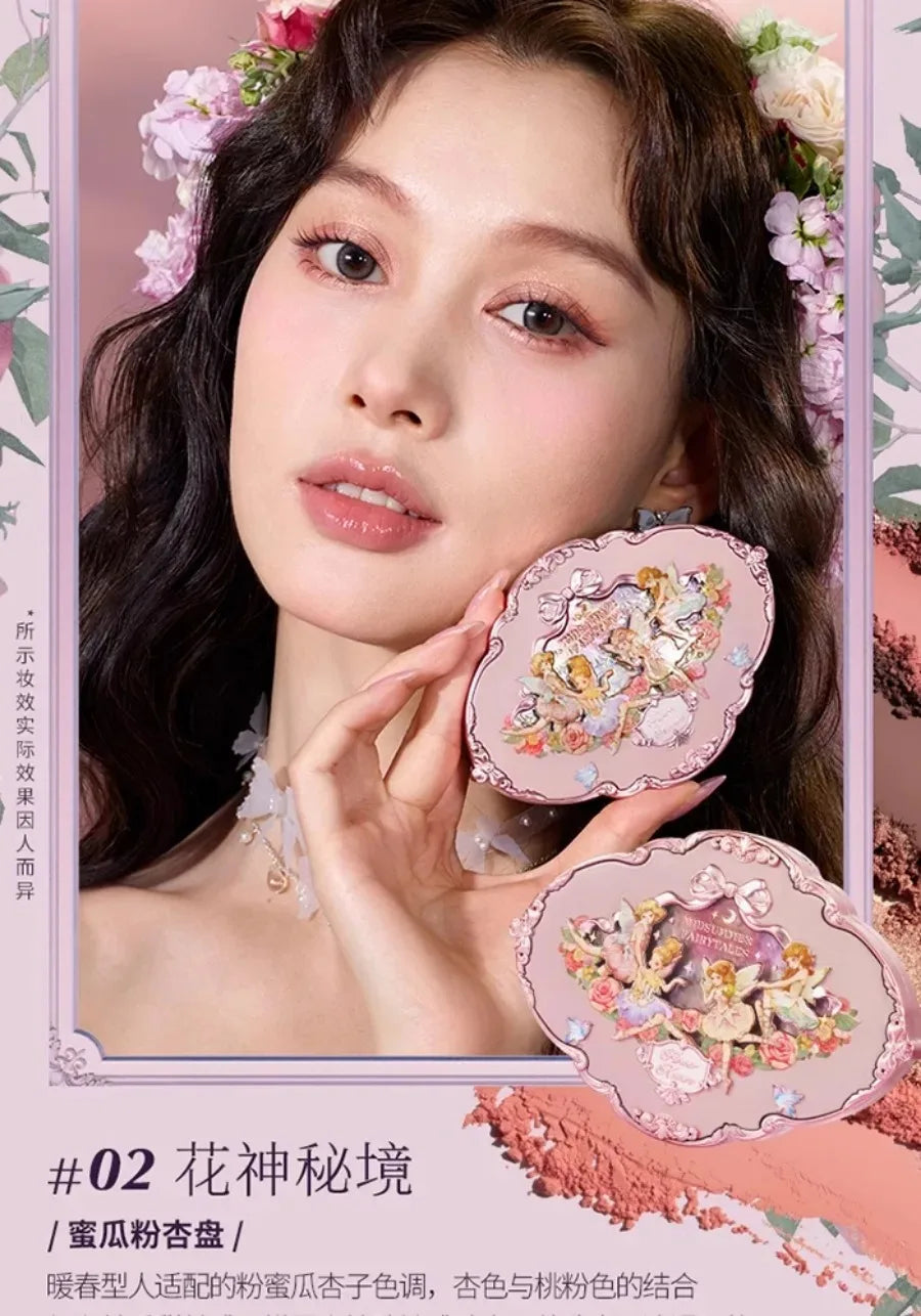 5-Color Mermaid Eyeshadow Palette for Long-Lasting Shimmer - 28