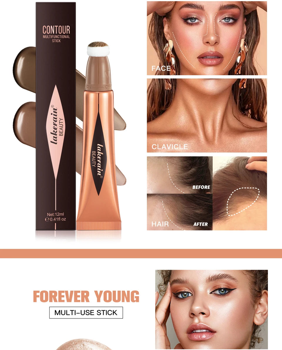 All-in-One Liquid Contouring and Highlighter Wand - 12