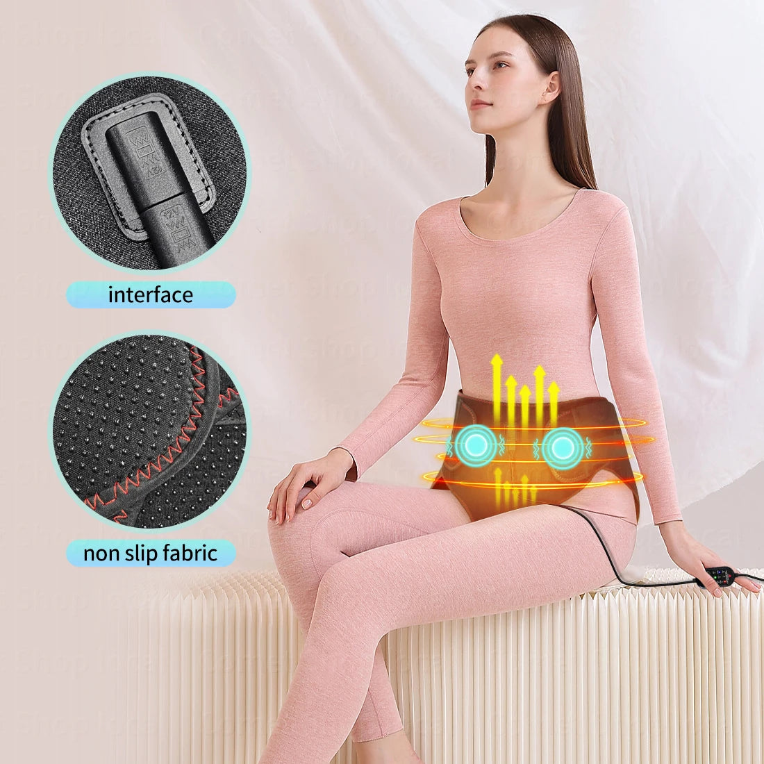 Wearable Period Pain Relief Heating Pad - 4